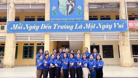 Đoàn thanh niên trường Tiểu học Nhân Hoà chào mừng 92 năm ngày thành lập Đoàn TNCS Hồ Chí Minh (26/3/1931-26/3/2023)